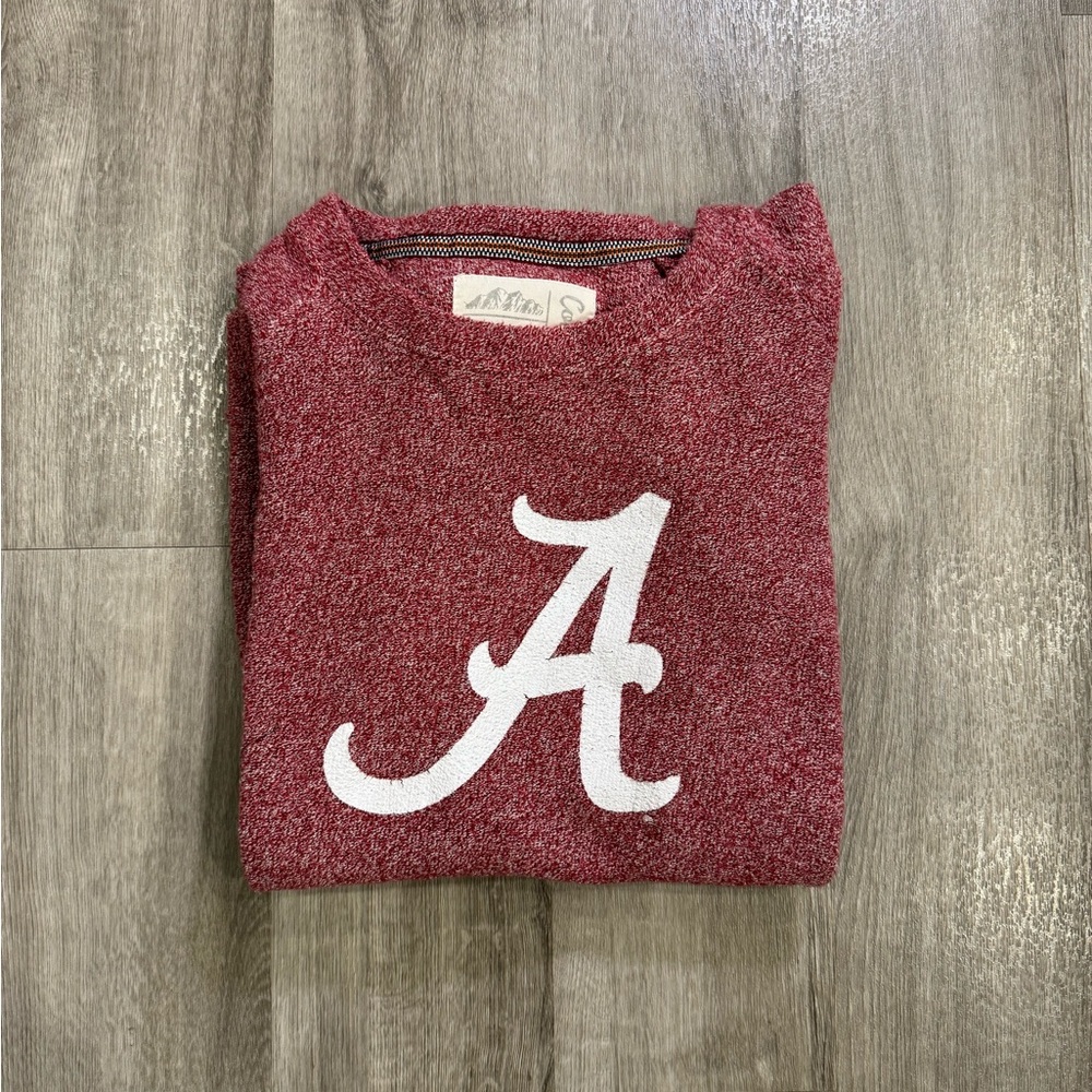 Pressbox Royce Apparel Alabama Sweatshirt Women Size XL Red Casual Comfy Terry - Picture 2 of 13